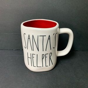 Rae Dunn brand new SANTA’S HELPER mug